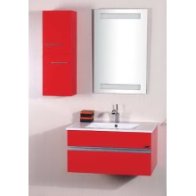 Muebles del gabinete de cuarto de baño del PVC de los 75cm (C-6074)