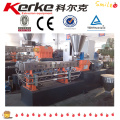 PE PS PVC PP plastic twin screw pelletizing extruder