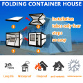 20ft modular folding container house tiny home office