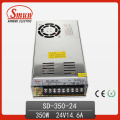 350W 24V 14.6A DC-DC Switching Power Supply com CE RoHS Aprovado e 2 Anos de Garantia