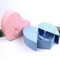 Special Both Opening Heart Box With Ribbon Closure