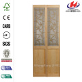 Glass Victorian Wood Reversible Bi-fold Door