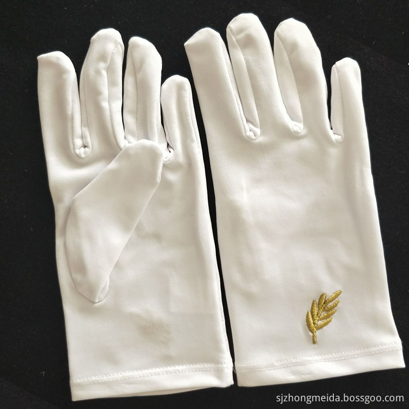 Gants Coton Broderie Gloves