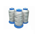 White leather core polyester outer conductive fiber