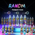 Pluma original de vape desechable R andm Tornado 7000