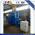 Waste plastic press PET bottle baler machine