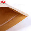 Customized packaging kraft  food bags with window