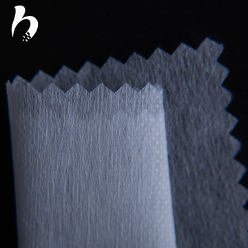 Nonwoven fabric for shirts and blouses