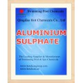 Produits chimiques en aluminium de sulfate de floculant de piscine CAS 10043-01-3