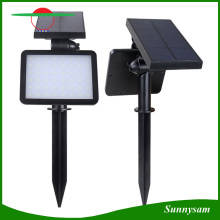 48 LED impermeable solar Powered luces de seguridad Iluminación al aire libre Solar pared lámpara jardín luz