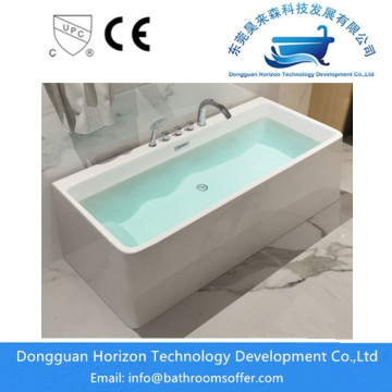 Standard size acrylic  bathtub