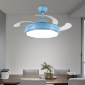 42Inch Crystal 3 Retractable Blades LED Ceiling Fans