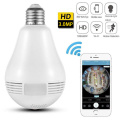 360° Panoramic Wifi Smart Home Bulb IP Camera