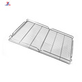 Grille de refroidissement de gâteau de barbecue en acier inoxydable creux