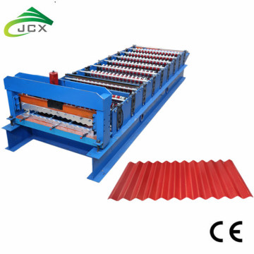 Acier de toit galvanisé par ondulation formant la machine