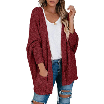 Women's Long Sleeve Soft Chunky Knit Sweater