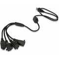 1 to 4 power extension cord splitter cable