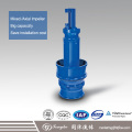 Submersible Propeller Pump with Axial-Flow/Mixed-Flow Impeller