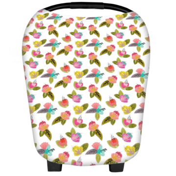 Baby Car Seat Soft Cotton Nursing Cover Canopy