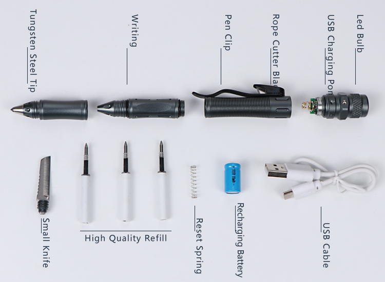 Tactical Survival Pen