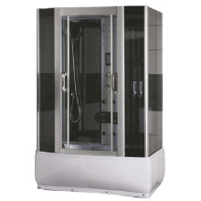 Puerta de ducha corredera de 42 pulgadas Dos personas Nuevas olas Ariel Lowes Steam Shower