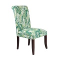 American Style Restaurant Linen Fabric Dining Chairs