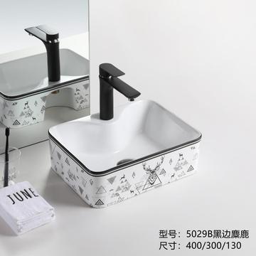 Bathroom sanitaryware ceramic wash basin