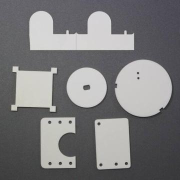 Transmisión óptica Sinterización de la cerámica de nitruro de aluminio