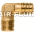 BSPP Male/Male Elbow Nickel Plated Brass Fittings