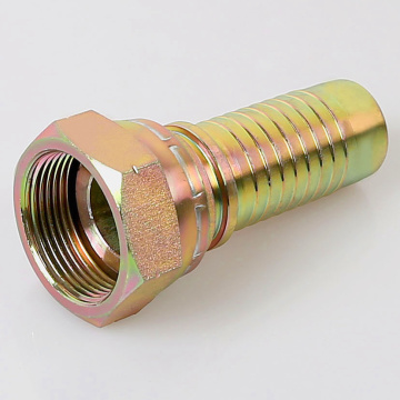 Straight BSP female multiseal hose fitting