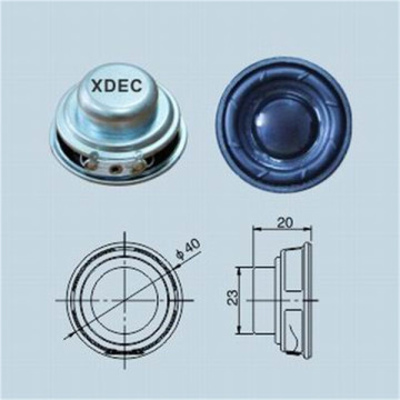 40MM 4ohm 3W Small Multimedia Speaker