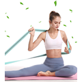 Polyester Cotton and latex long Yoga resistance band