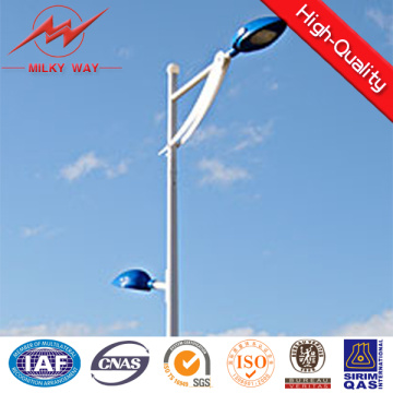 8m Solar Street Light Pole with Bitumen