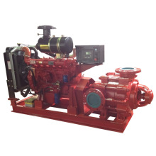 Multistage Fire Fighting Water Pump with Diesel Engine
