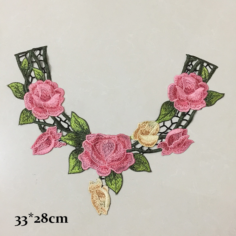 embroidery collar patch