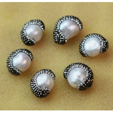 Meilleur bijoux baroque Pearl Crystal Gemstone Jewelry Accessory