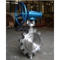 Lug Type Wrom Gear Butterfly Valve