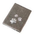 Large size microfiber bath towel for pet