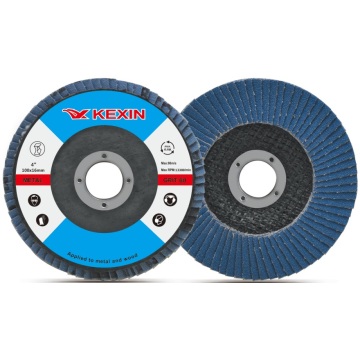 5′′ Zirconia Alumina Abrasive Flap Discs for Stainless Steel 80m/S