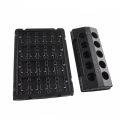 electronic packaging black blister tray for module