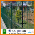 Welded Iron fence panels with Garden