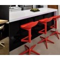 Ajustável Plastic Spoon Bar Stool