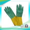 Cleaning Work Anti Acid Latex Gloves with ISO9001 Approved