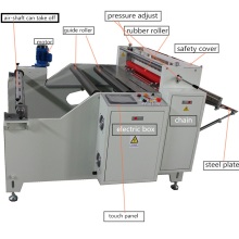 Máquina automática de corte rápido del rodillo del PVC de la velocidad