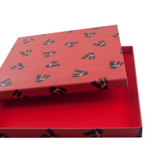 Emballage cadeau en carfone Hardboard Boîte de luxe personnalisée pour les écharpes