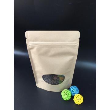 Biodegradable Kraft Paper Recycle Bag with Window