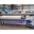 Automatic filter press with cloth washing system