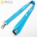 Single side custom polyester cheap screen printing lanyard