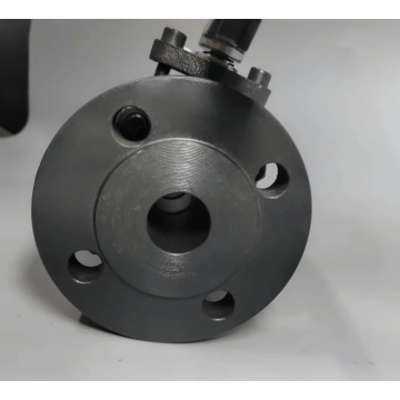 Válvula de bola con brida de acero forjado de dos piezas A105