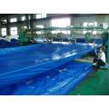 Big roll blue PE tarp